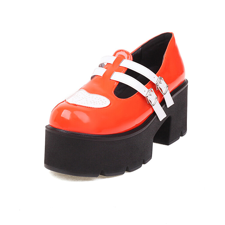 Fashion Platform High Heel Shoes for Couples